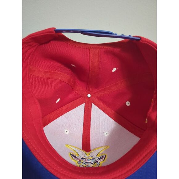Cabritos Maldichos Mens Snapback Woolen Hat Red Blue Logo - Picture 5 of 6